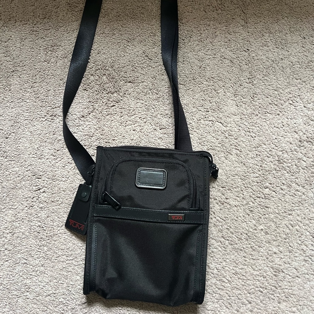 TUMI Black Crossbody Bag